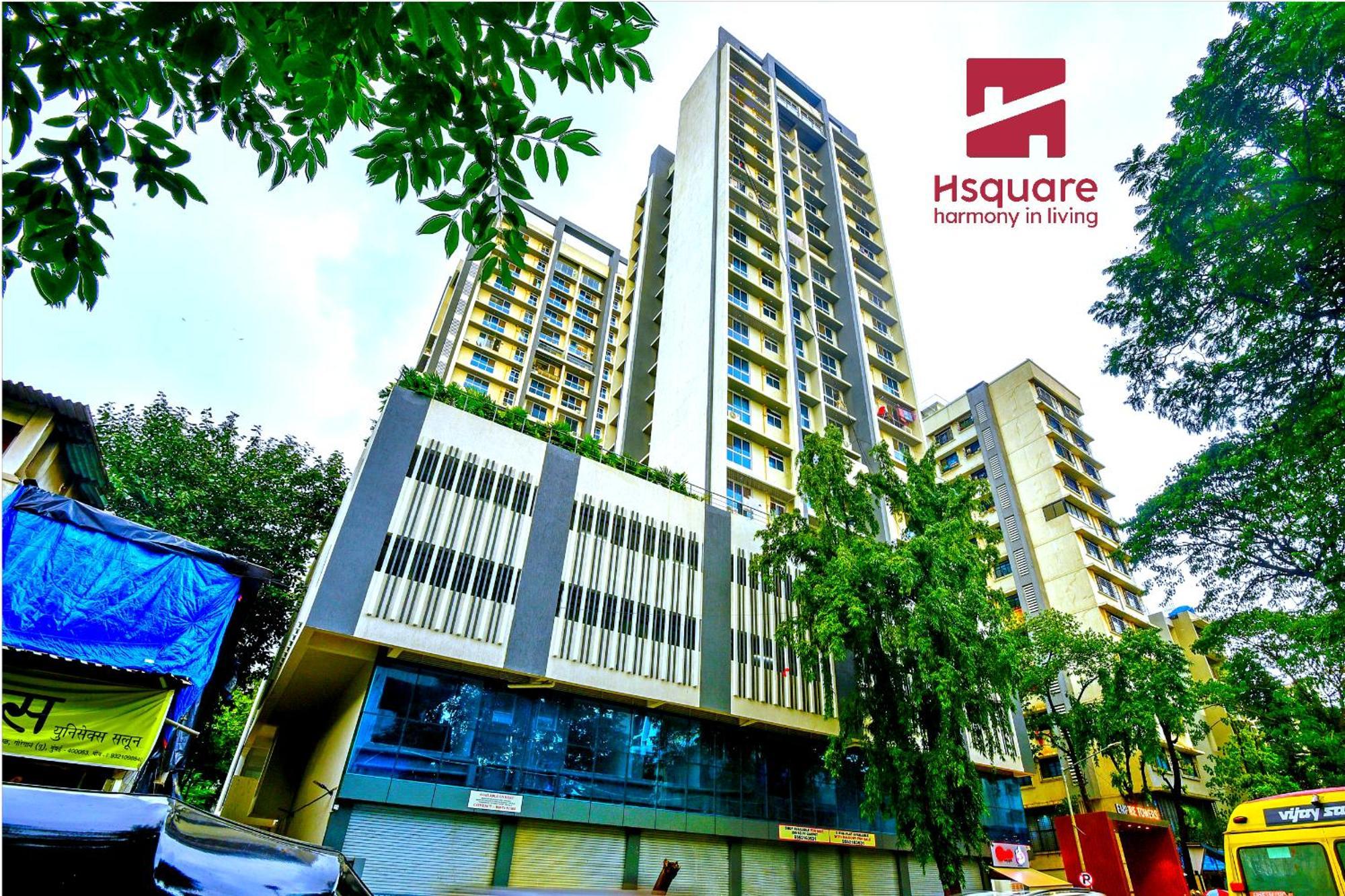 Hsquare Luxury Apartments Goregaon Mumbai Bagian luar foto